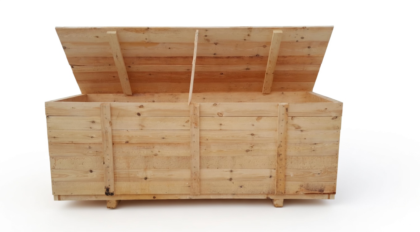 Skrzynie drewniane transportowe